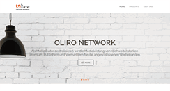 Desktop Screenshot of oliro.com